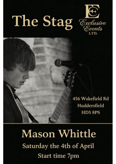 mason whittle live music at the stag